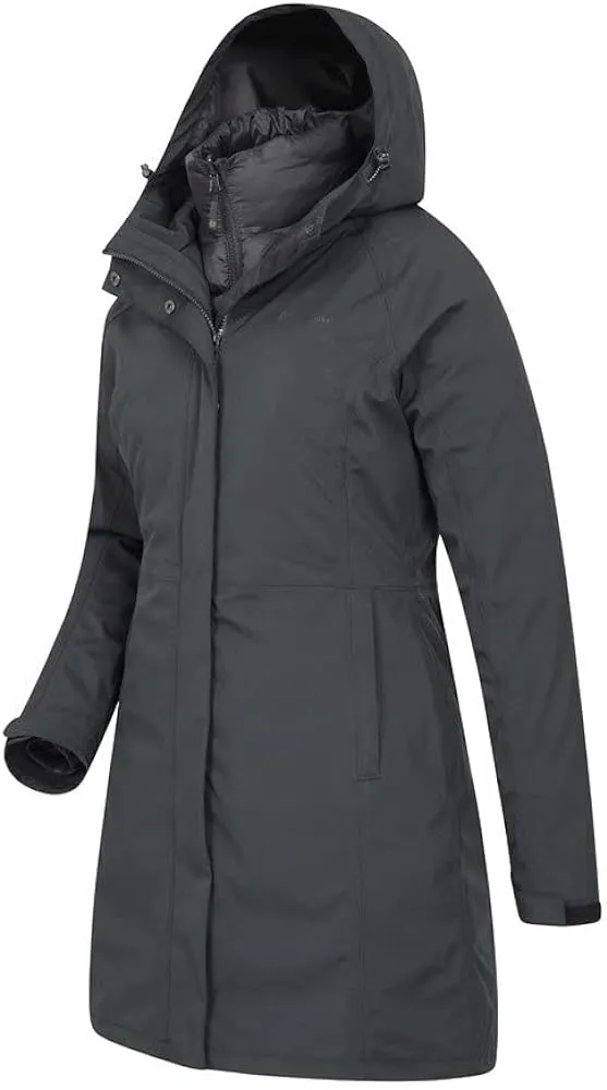 Mountain Warehouse Alaskan Womens Long 3 in 1 Jacket