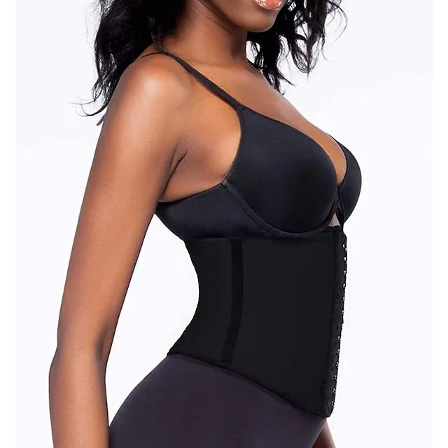 Body Shaper Sweat Waist Trainer Corset Sweat Shapewear Sports Spandex Neoprene Yoga Gym Workout Exercise & Fitness Tummy Control Slimming Weight Loss For Women
