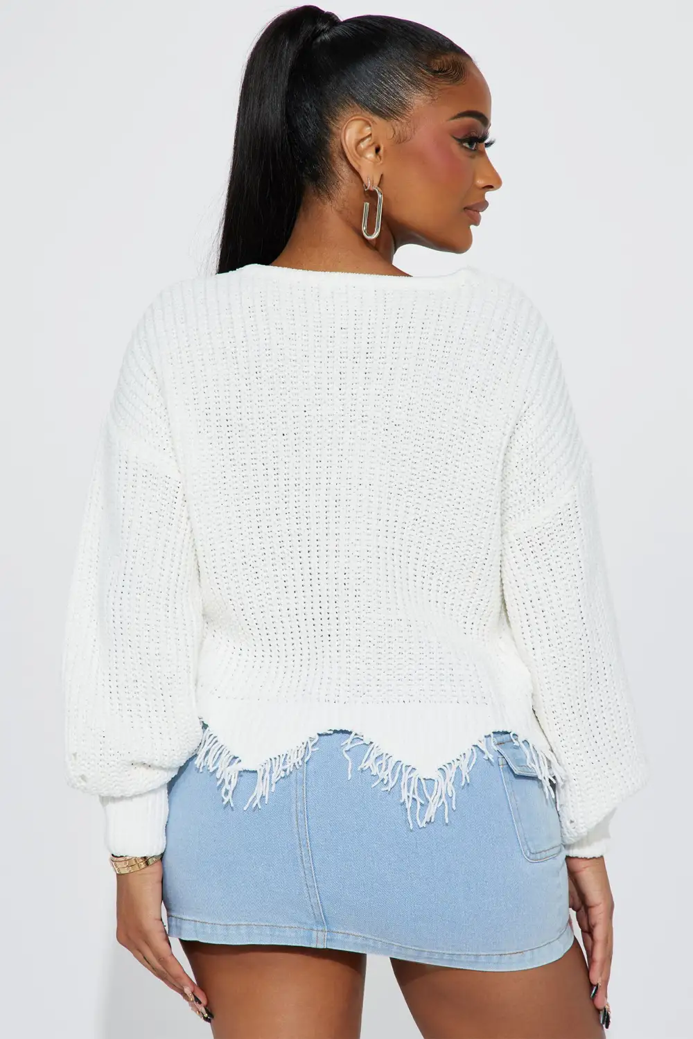 Carlisha Sweater - Ivory