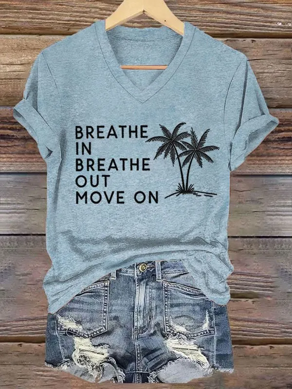 Women's Retro If We Weren'T All Crazy We Would Just Go Insane Print T-Shirt