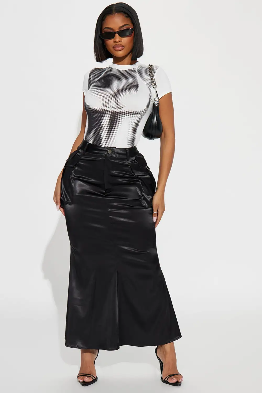 Hot Girl Summer Bodysuit - Black/White
