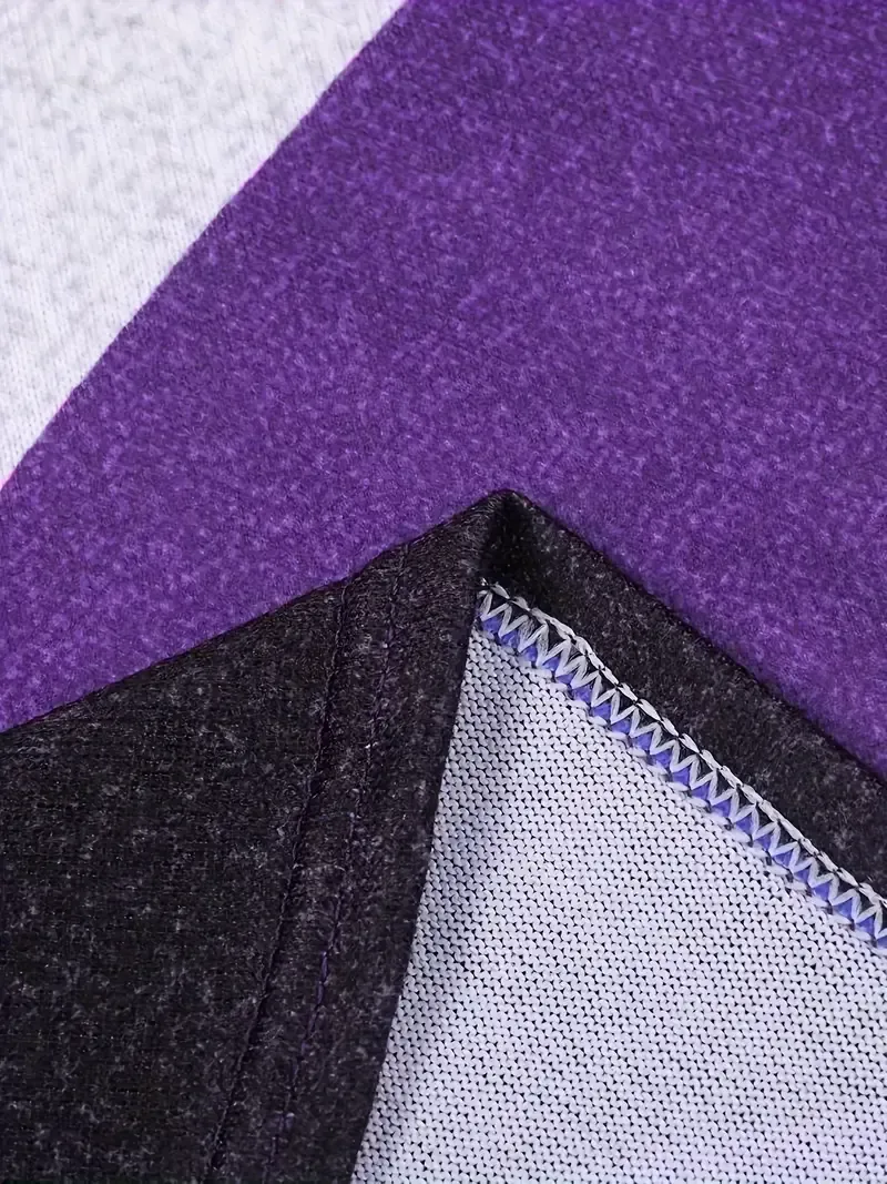 Women's Casual Geometric Print Long Sleeve Round Neck Night Top, Soft And Breathable, All Season