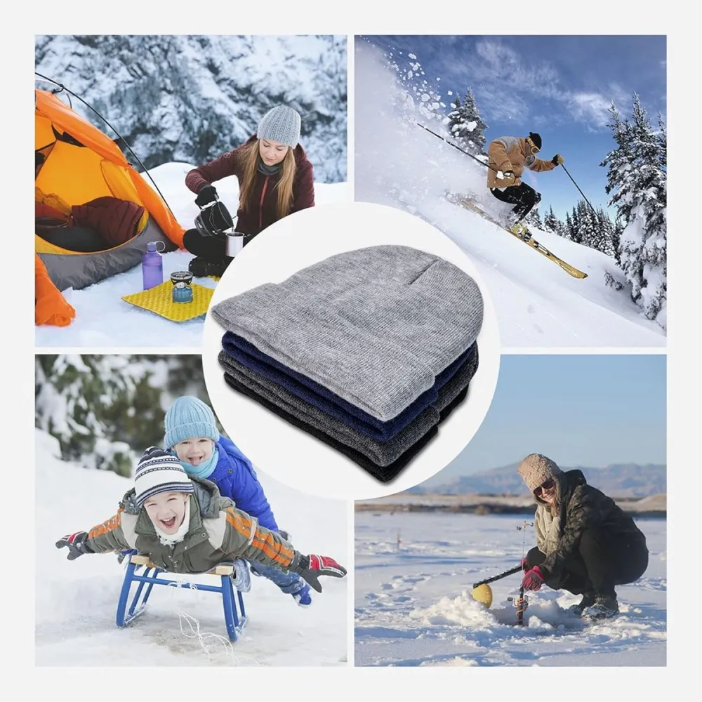 Make Canada Great Again Winter Beanie Knit Hats Unisex Thermal Hat