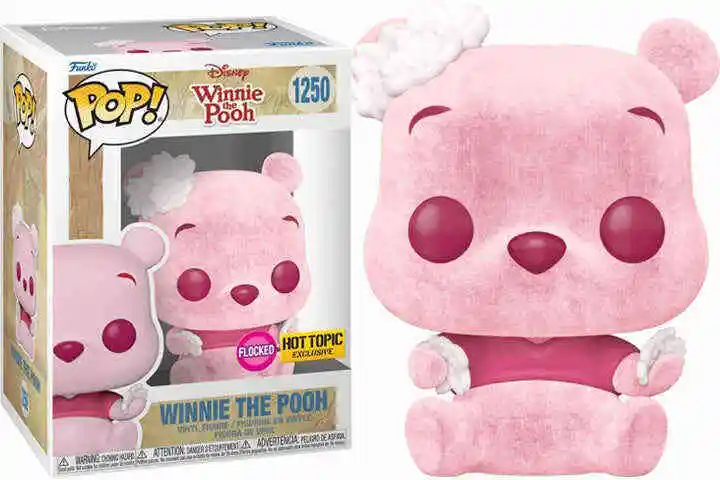 POP DISNEY WINNIE THE POOH CHERRY BLOSSOM FLOCKED HOT TOPIC EXCLUSIVE