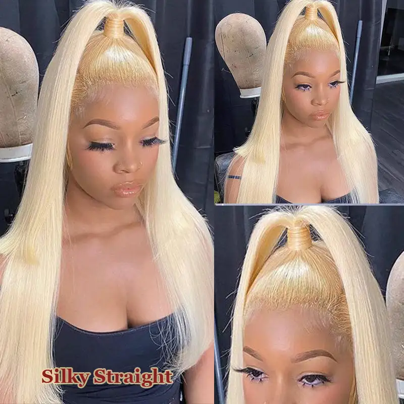Invisi-Strap 613 Full Lace Wig | Snug Fit #613 Blonde Body Wave/Straight Full Lace Wig 100% Virgin Human Hair