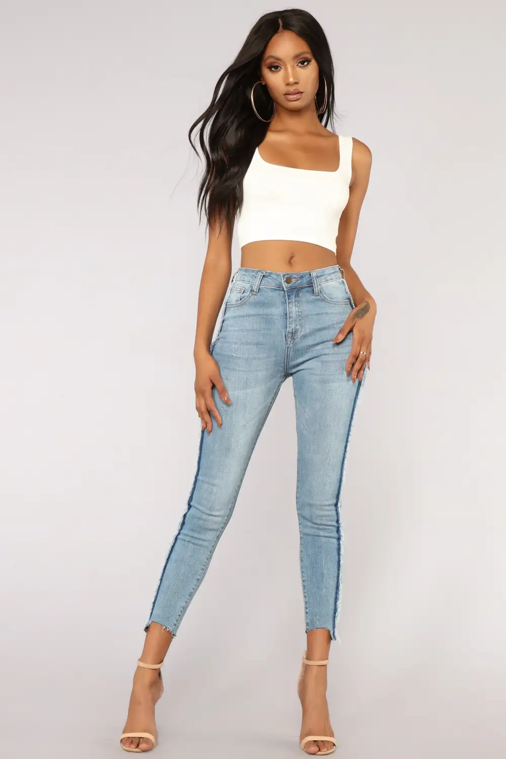 Anything But Square Tank - White