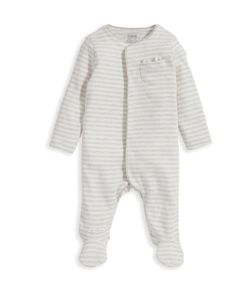 Stripe Sleepsuit
