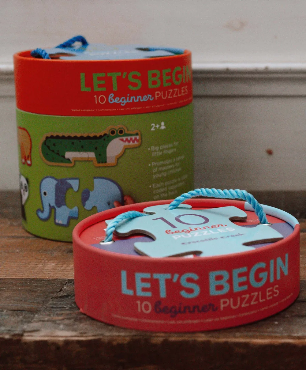 Crocodile Creek - Let's Begin 2pc/Jungle Puzzles