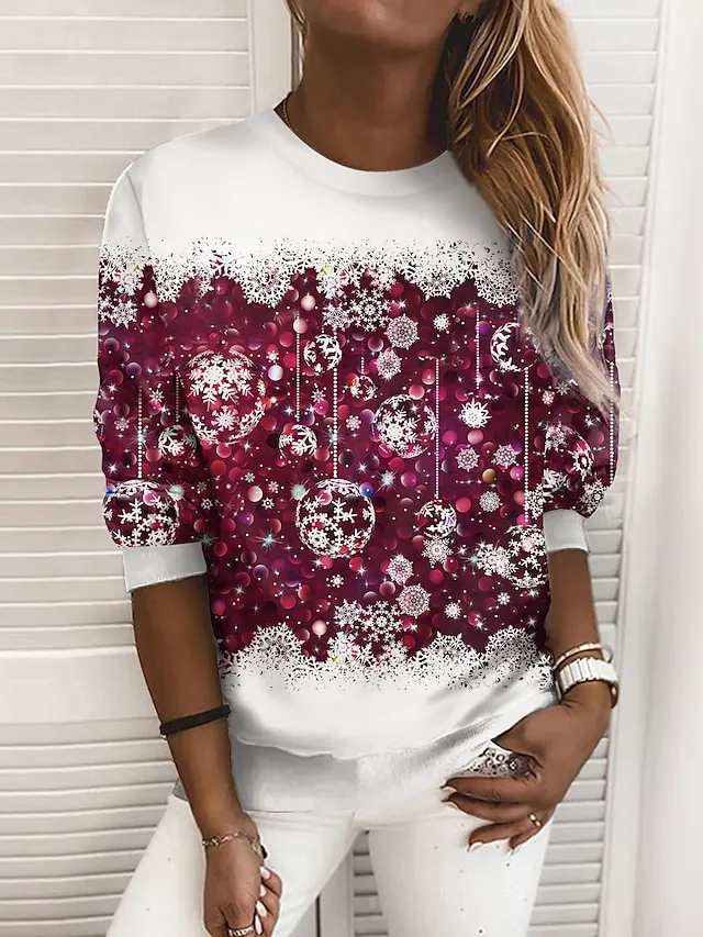 Women's Sweatshirt Pullover Stripes Print Casual Sports 3D Print Active Streetwear Hoodies Sweatshirts  Green Blue Purple