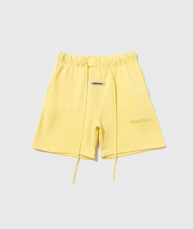 Logo Shorts Yellow