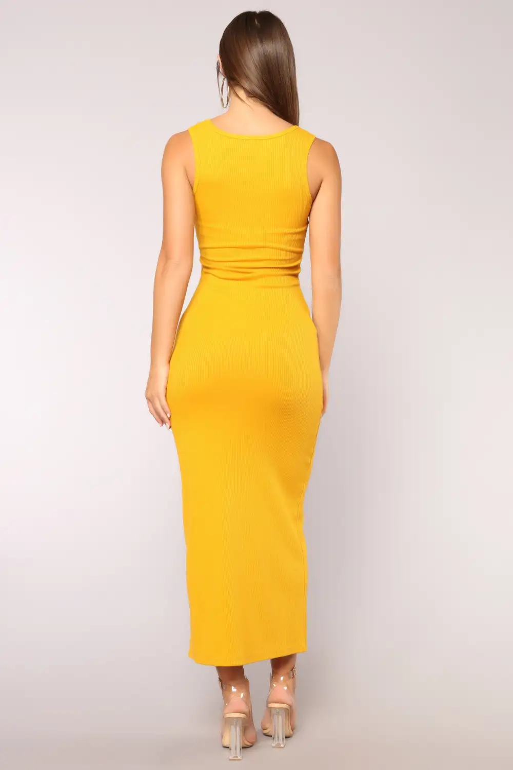 Mulberry Street Maxi Dress - Mustard