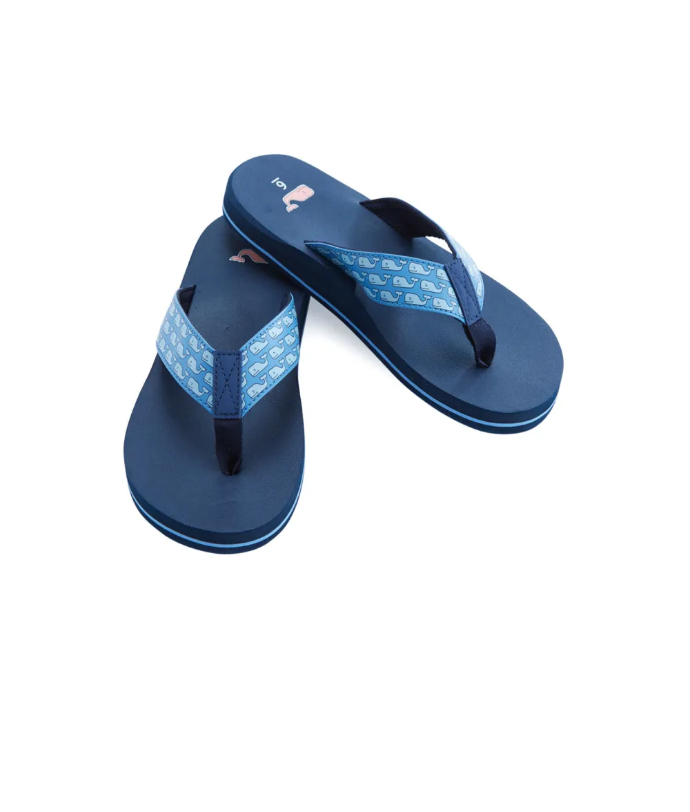 Vineyard Whale Classic Flip Flops