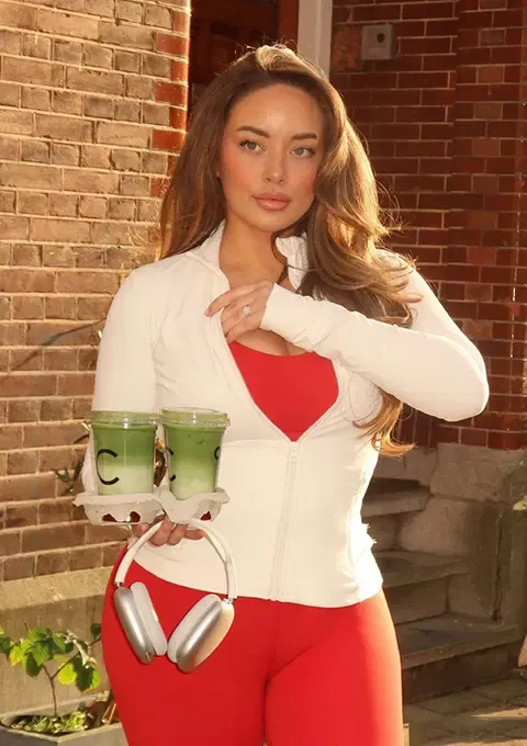 Jacket and Yoga Leggings Daily Set