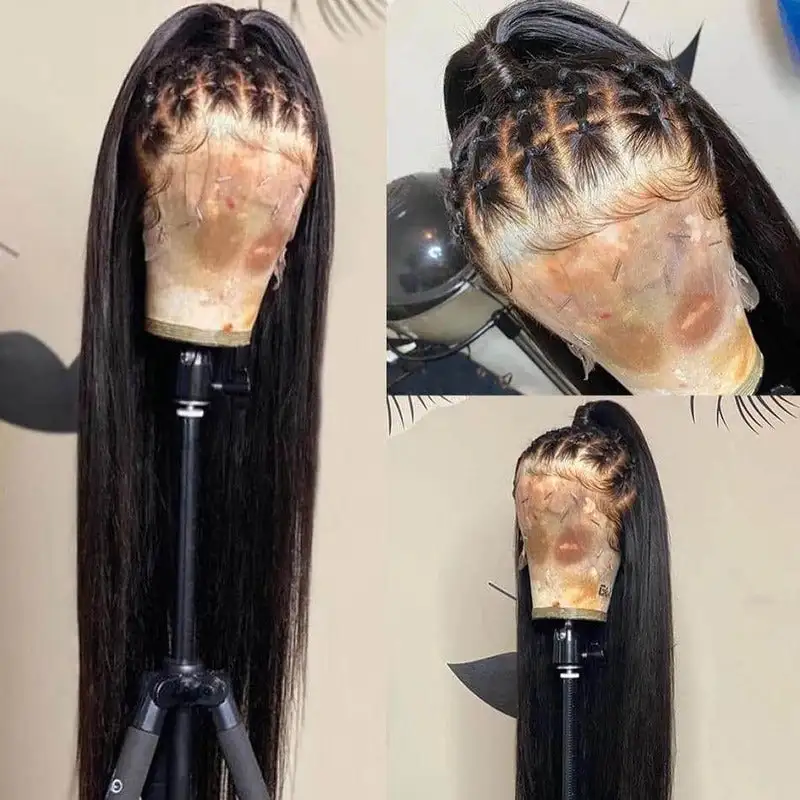 Invisi-Strap Full Lace Wig | Snug Fit 180% Density Straight 100% Virgin Human Hair