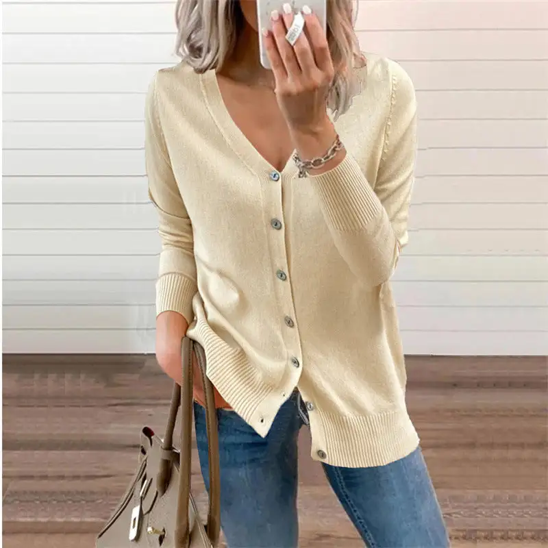 button sweater sweater cardigan coat