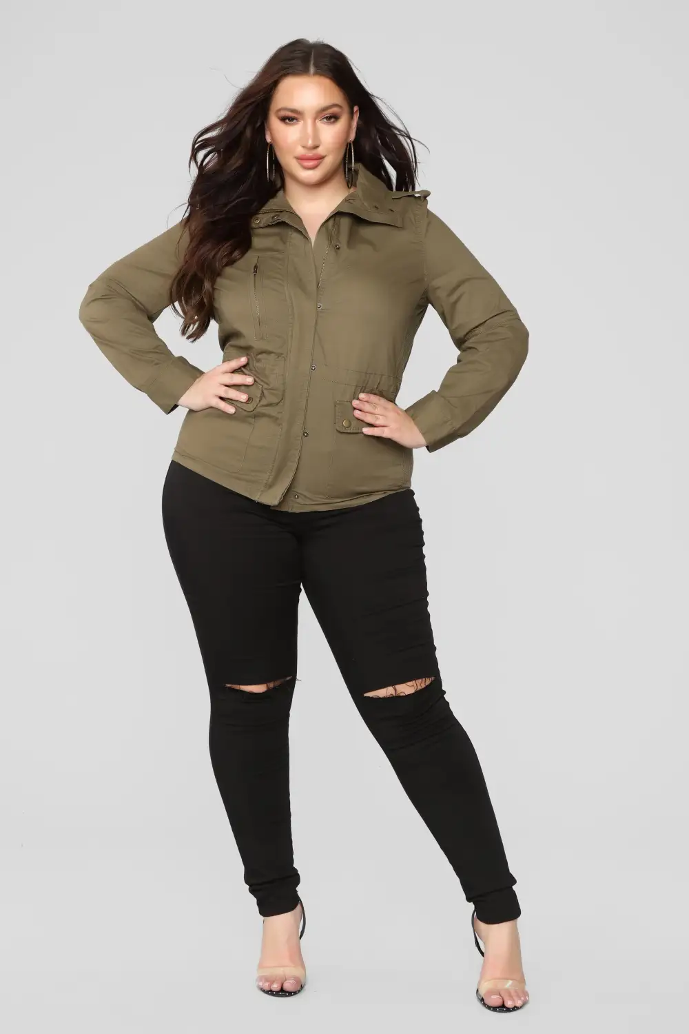 Combat Jacket - Olive