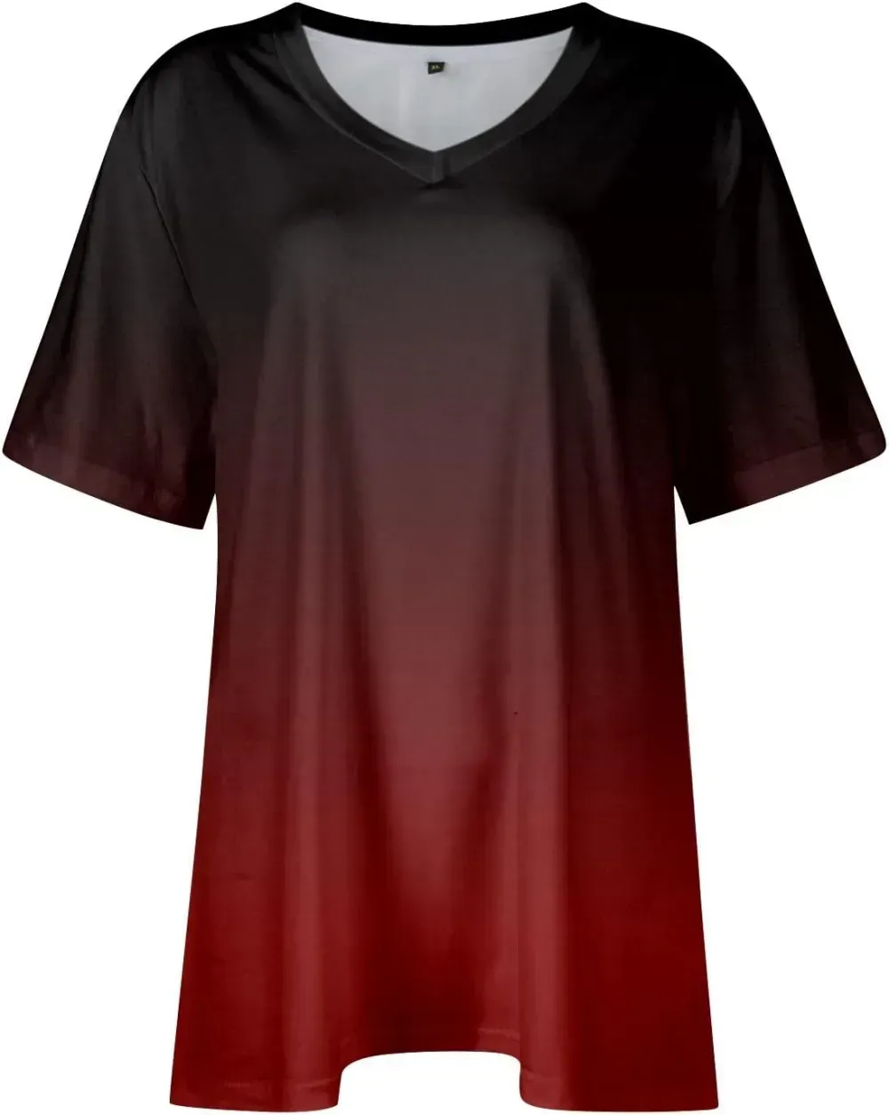 Plus Size Tops for Women Dressy Short Sleeve V Neck Shirts for Women Summer Tops for Women 2024 Floral Print Top