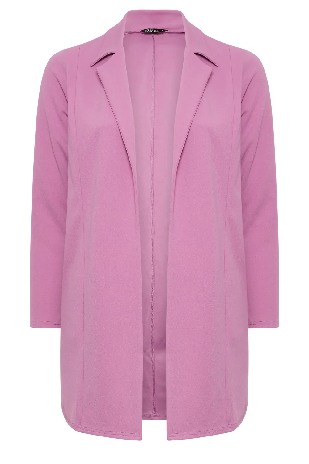 YOURS Curve Lime Green Scuba Blazer