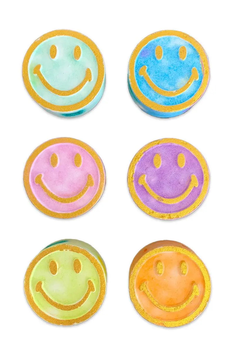 1111 SMILEY FACE BATH BOMBS