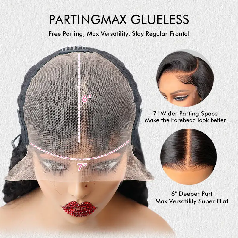 7×6 HD Lace Loose Body Wave Wig Glueless Invisible Lace Human Hair Wig