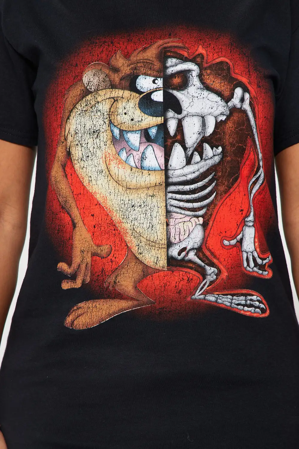 Tazmanian Devil Graphic Tshirt - Black