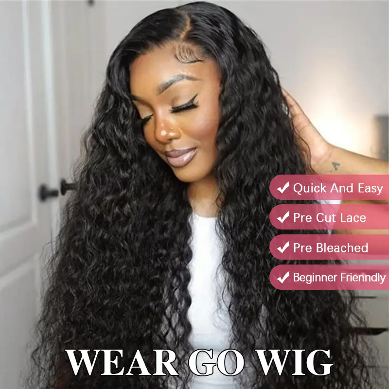 Special Deal | 6×4.5 Lace Pre-bleached Knots Wear Go Glueless Water Wave Wigs