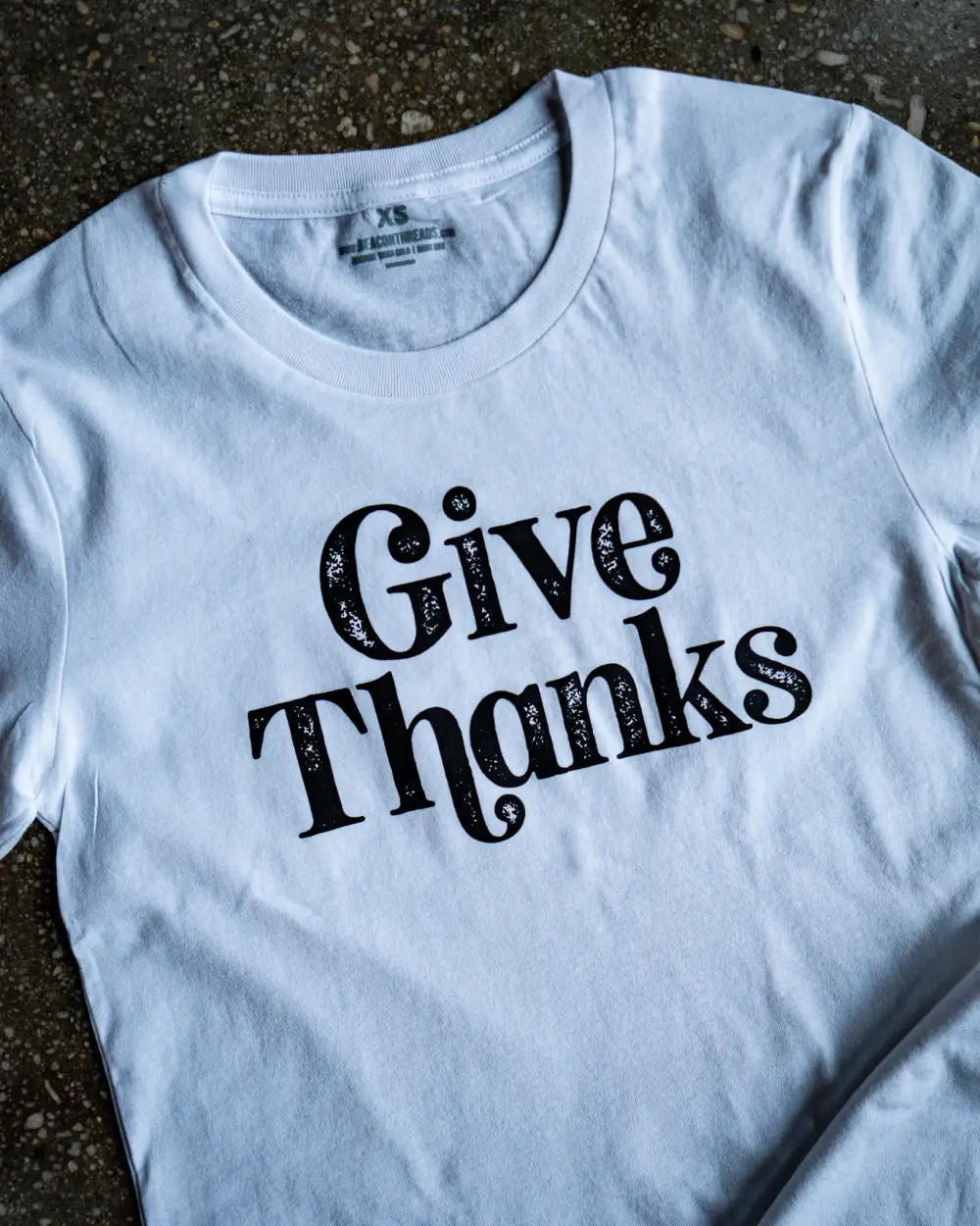 Give Thanks Adult T-Shirt