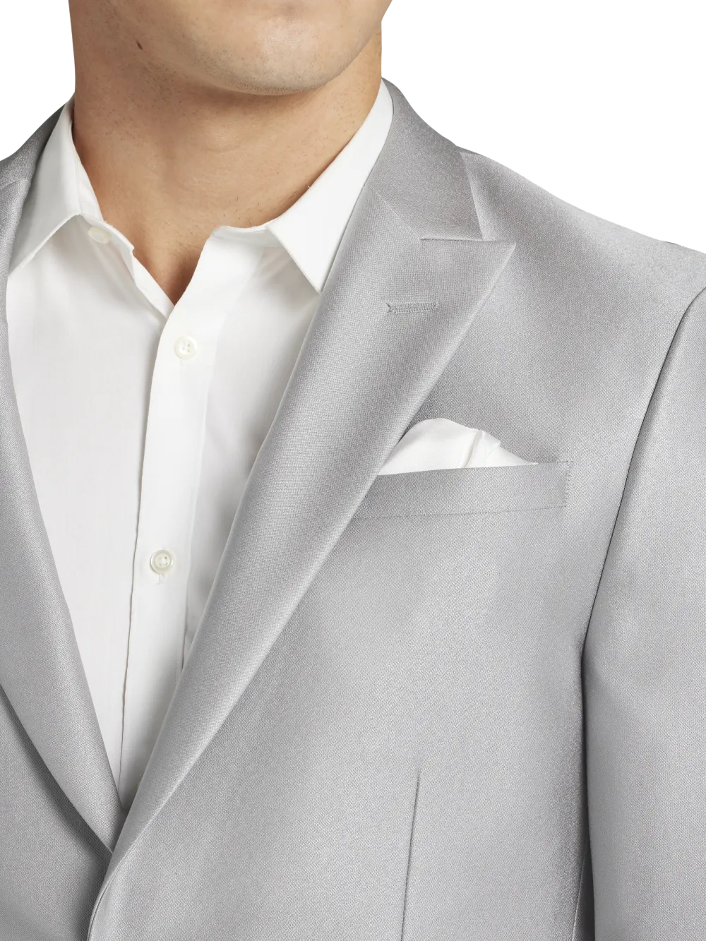 Egara Skinny Fit Shiny Suit Jacket