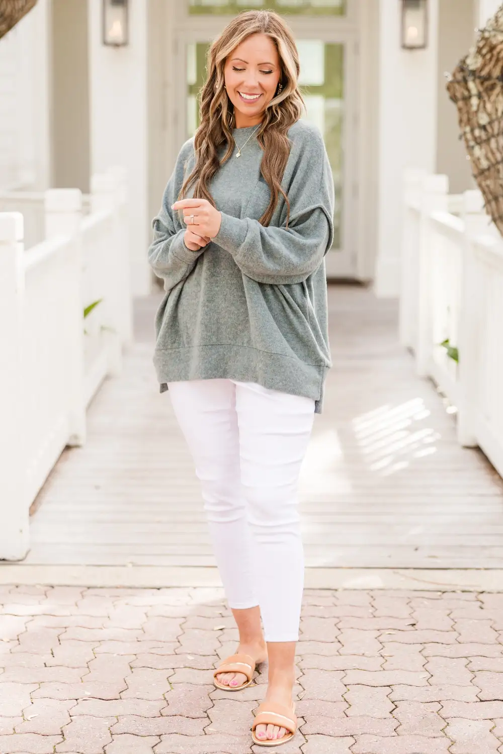 Just Take A Break Sweater, Ash Jade