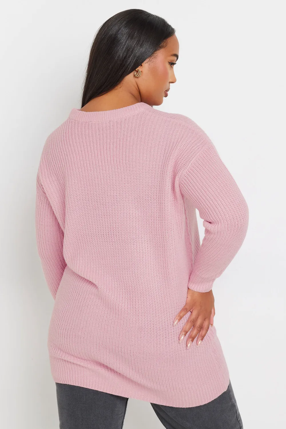 YOURS Curve Pink Essential Jumper
