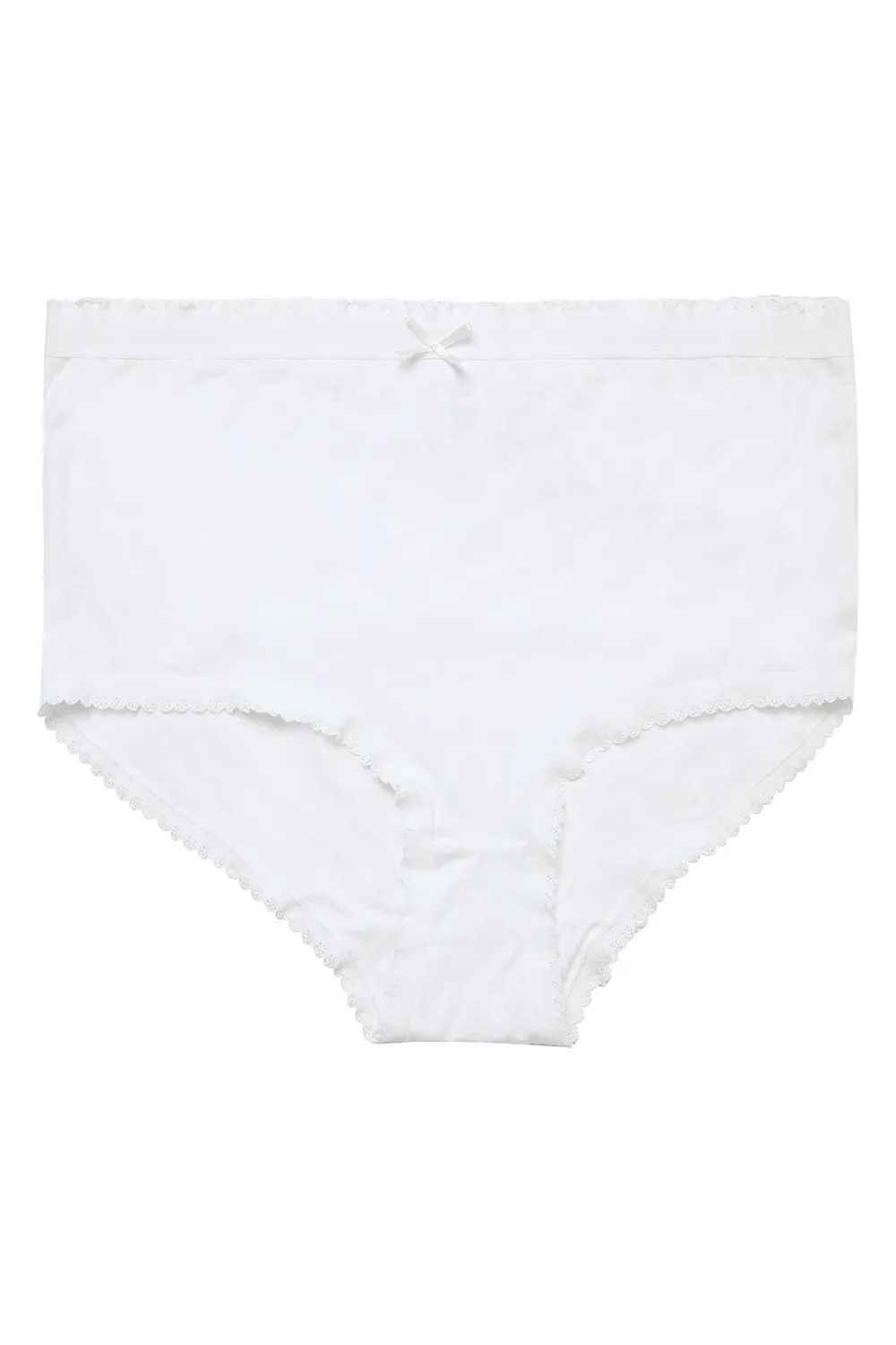 YOURS 5 PACK Curve Black Cotton High Waisted Full Briefs