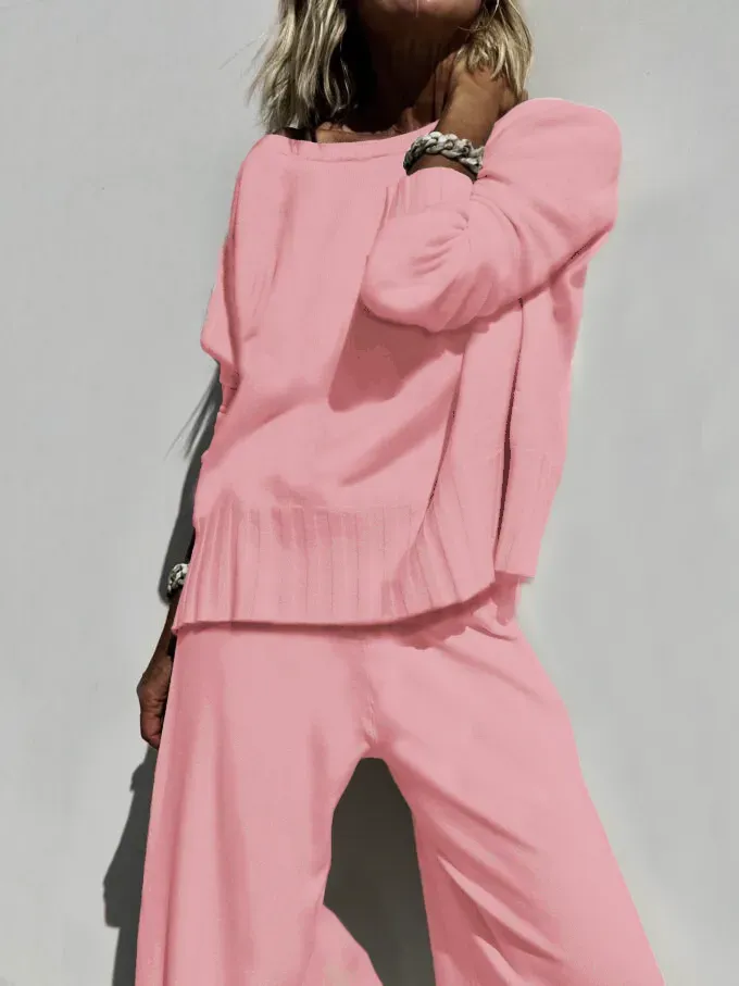 Casual Sweater Suit (Other colors are sold out and being restocked)