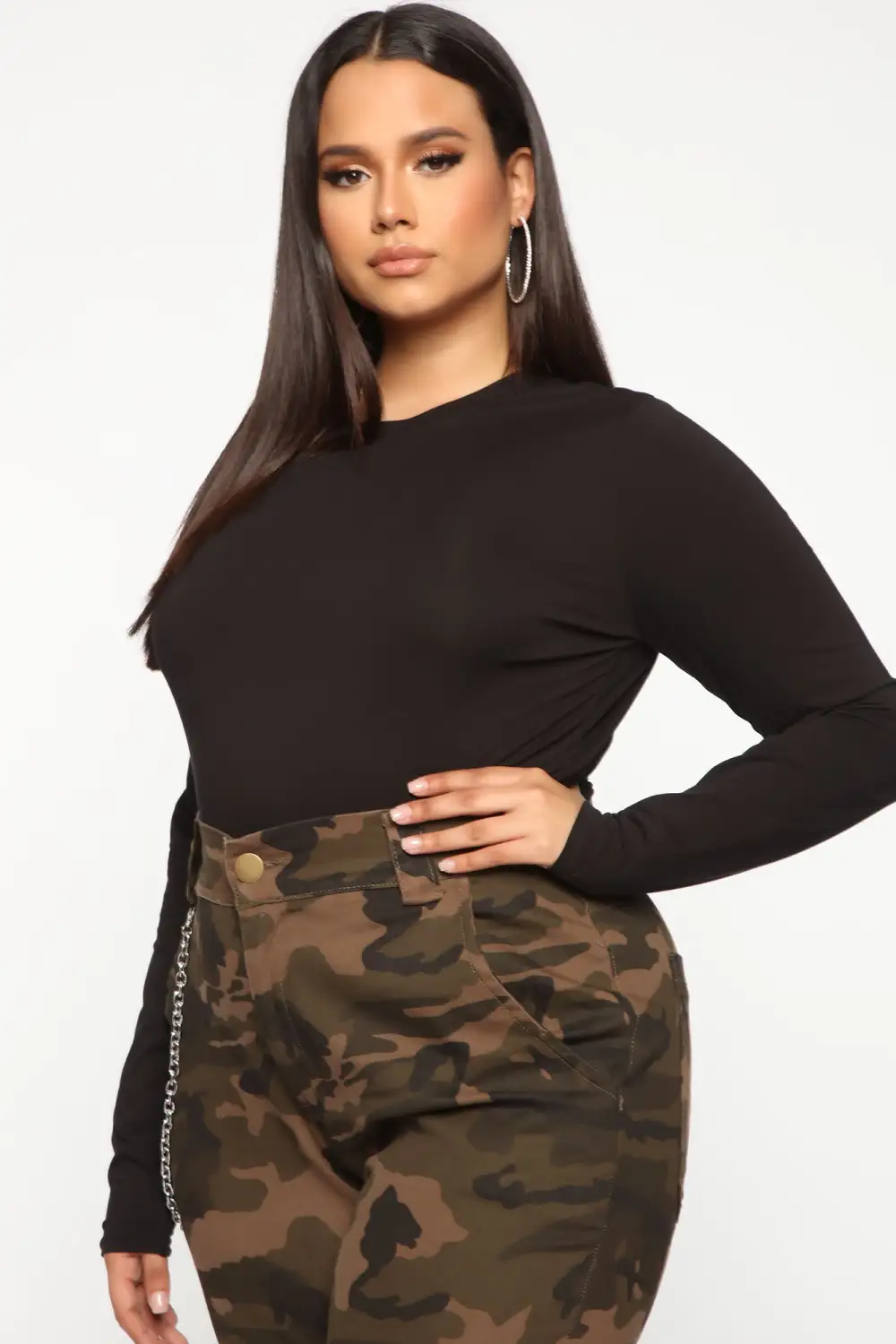 Robin Long Sleeve Top - Black