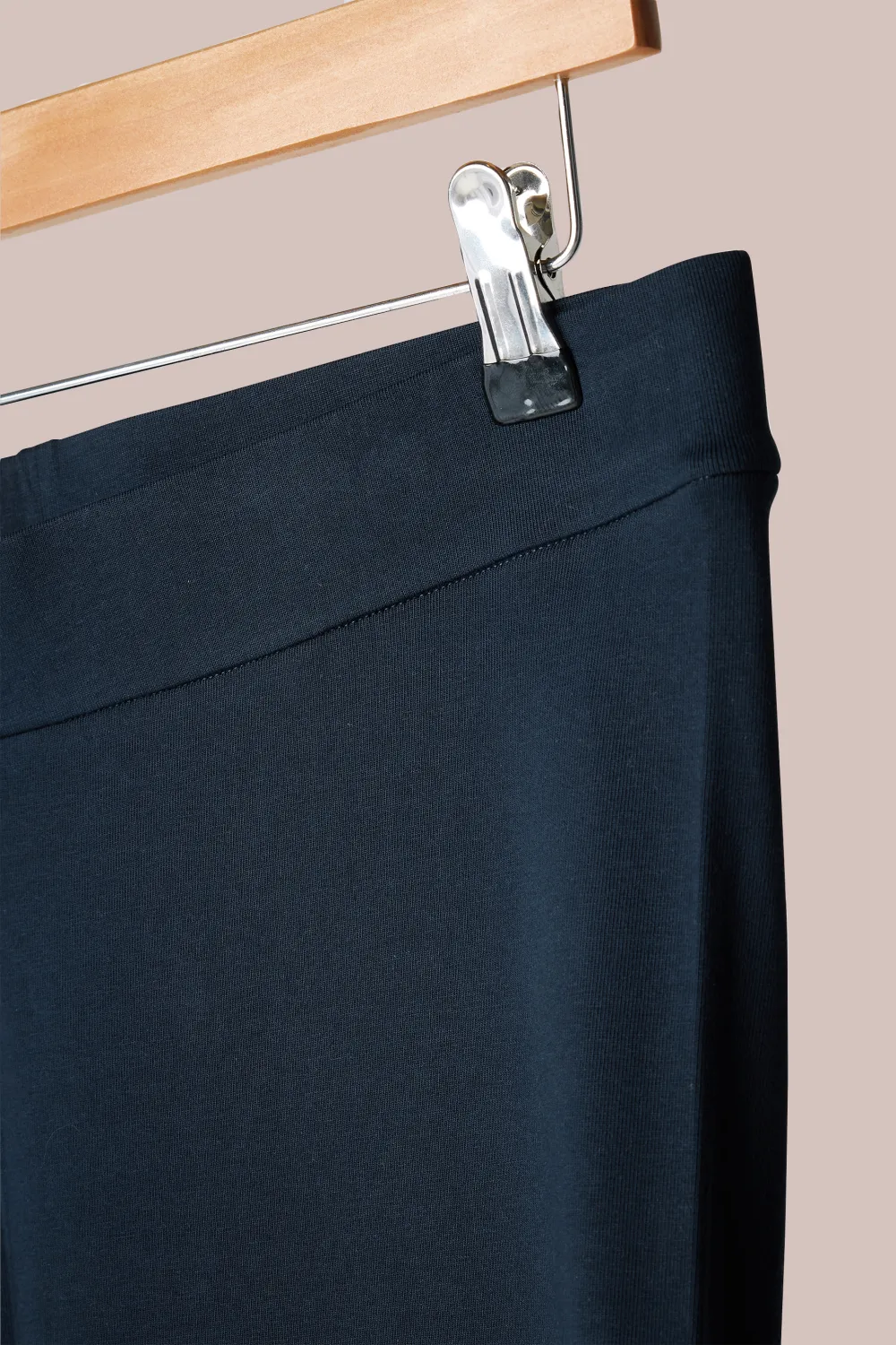 EVANS Curve Navy Blue Cotton Stretch Leggings