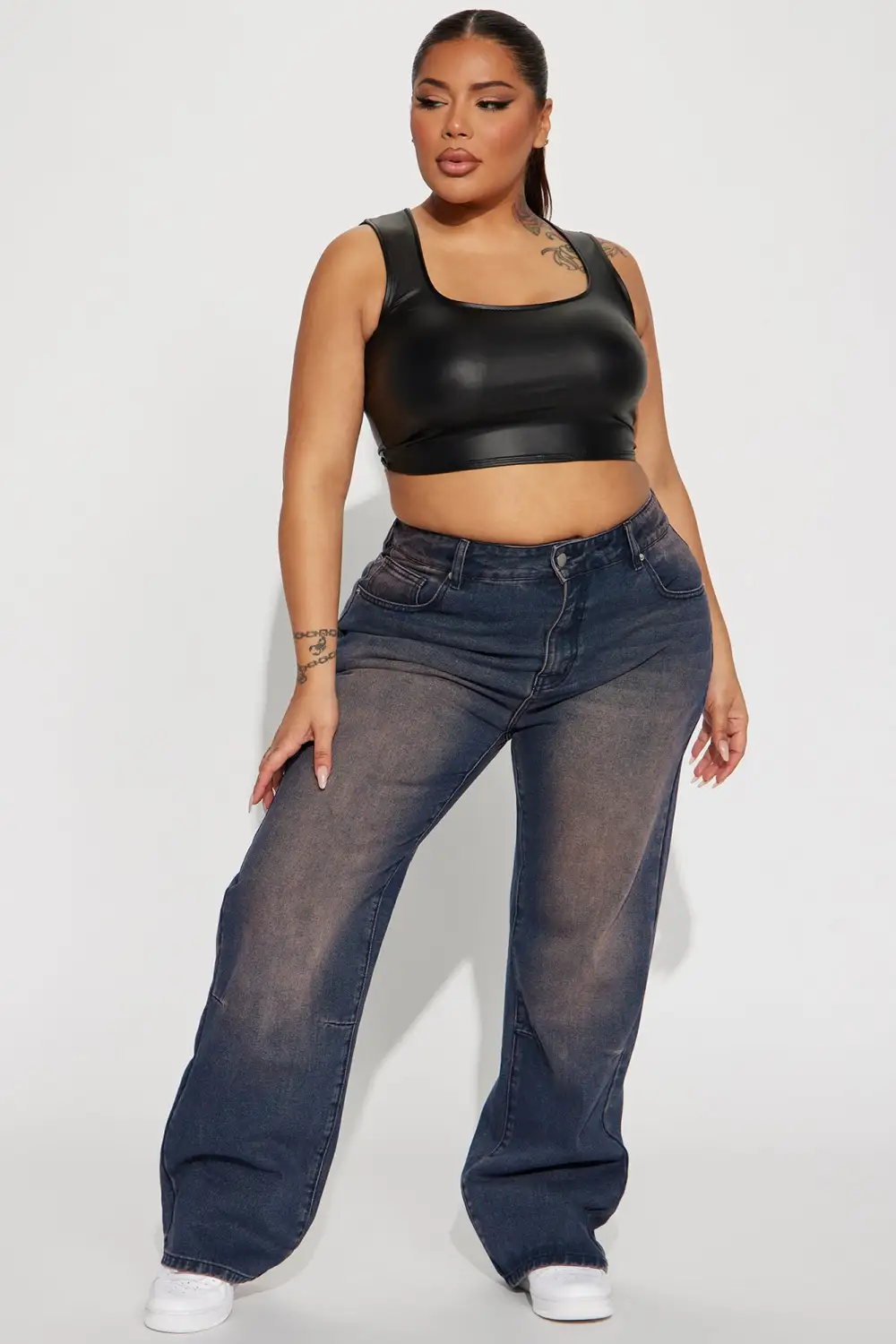 Someone's Delight Baggy Jeans - Purple