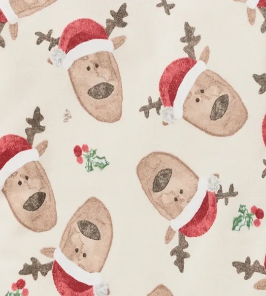 Guide My Sleigh Matching Organic Cotton Pajamas