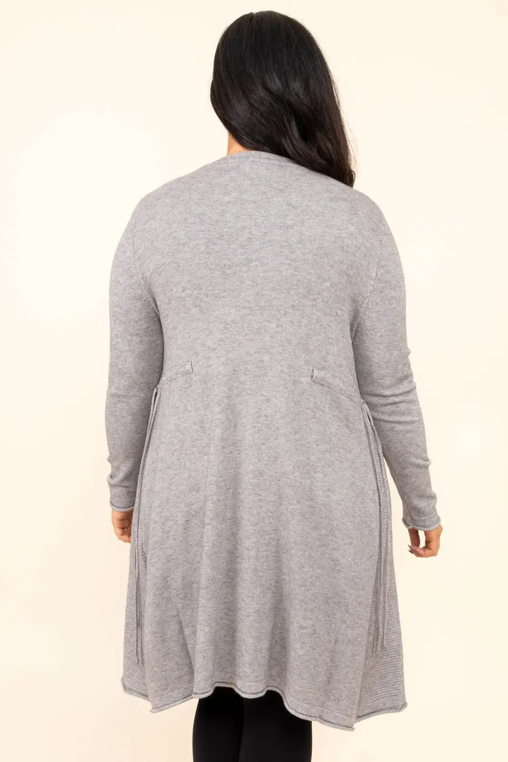 Wishing for Lovely Weather Cardigan, Heather Grey