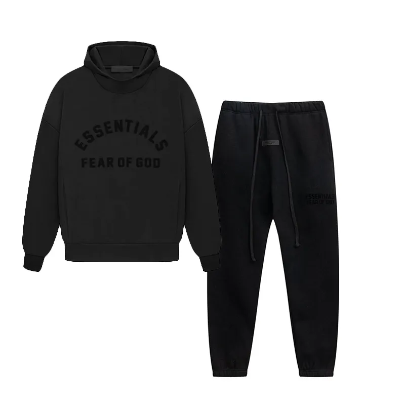 Hoodie & Pants Set Black