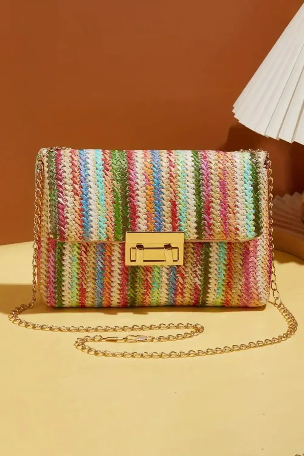 Bohemian Woven Chain Shoulder Bag
