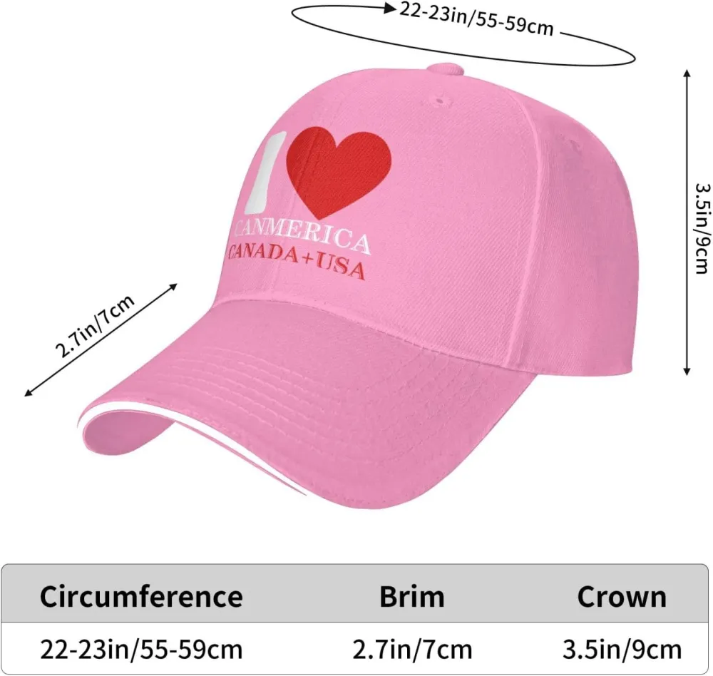 Funny Trump Oh Canada! 51st States Baseball Cap Hat