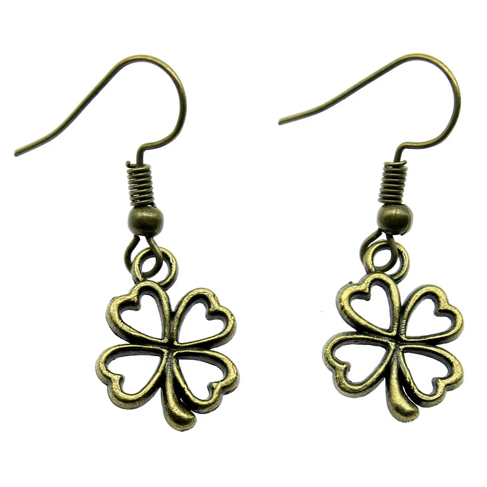 Retro Clover Earrings