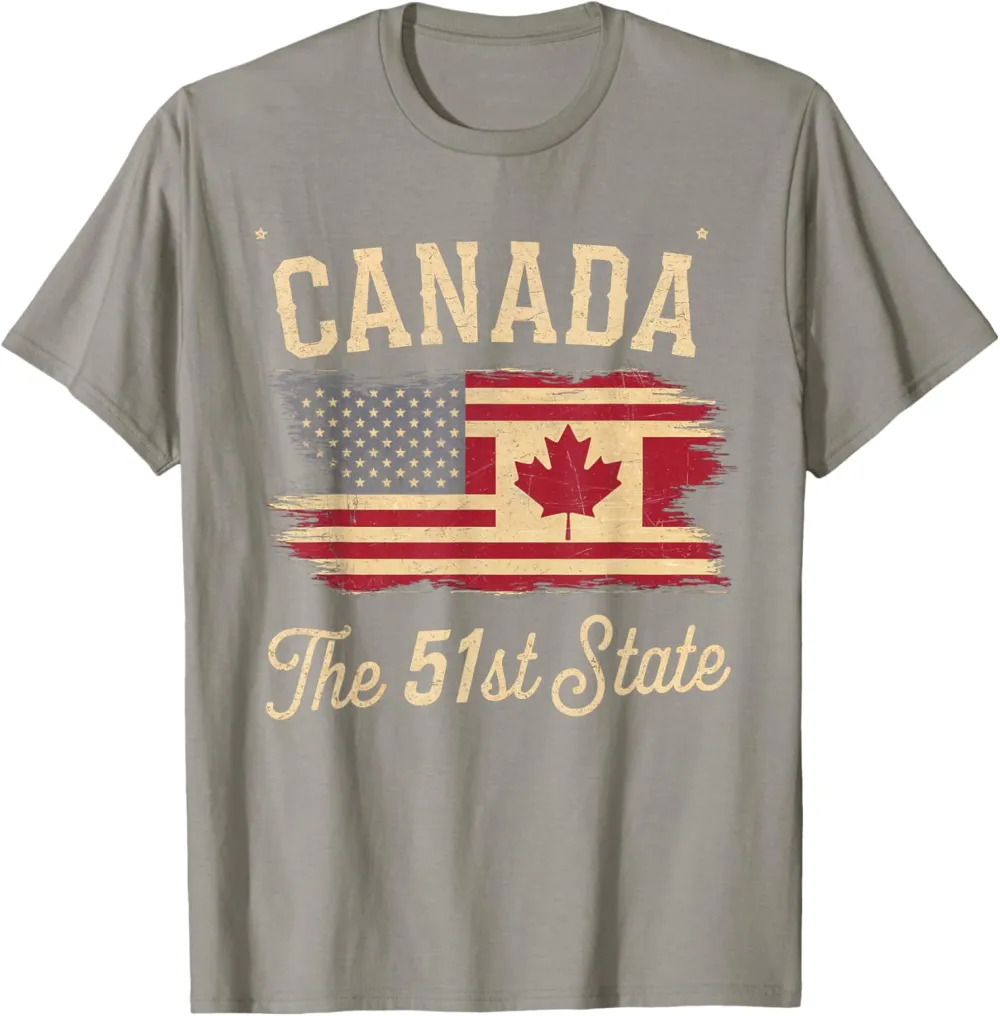Canada the 51 State | Trump Canada U.S State funny T-Shirt