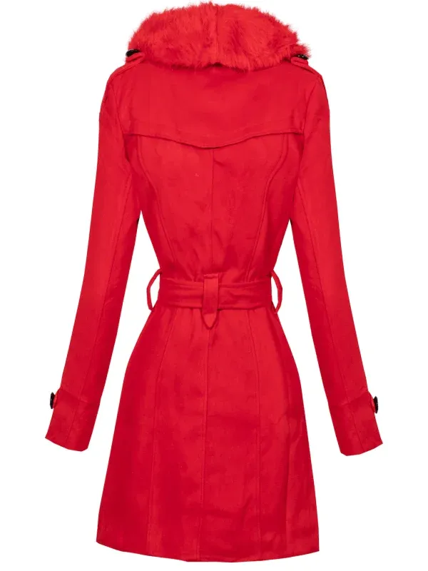 ELEGANT COAT HALIE white