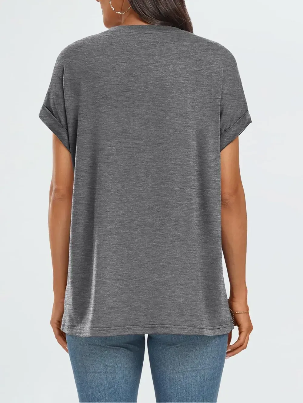 AUTOMET Women Tops Casual Basic T Shirts Loose Fit Crewneck Short Sleeve Summer Outfits