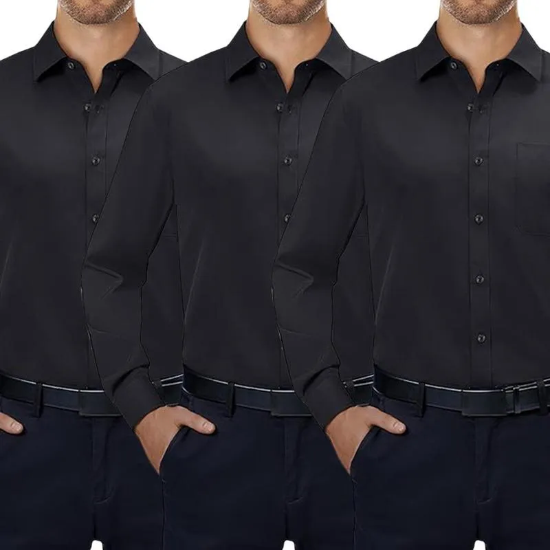 3-Pack Men's Dress Shirts