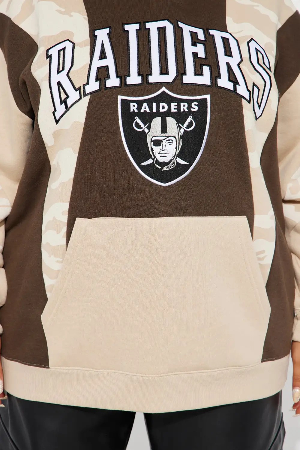 Raiders Camo Hoodie - Brown/combo
