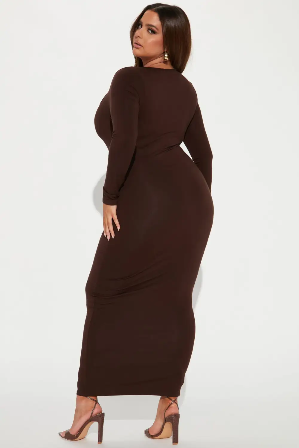 Makenzie Maxi Dress - Chocolate
