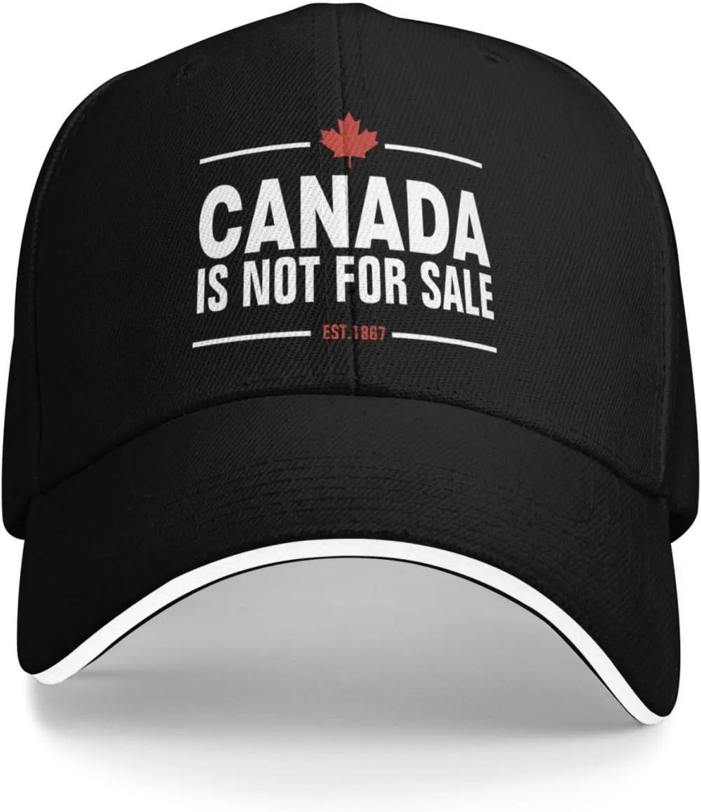 Canada is Not for Sale Hat Adjustable Fashion Hats Polo Trucker Caps for Dad Golf