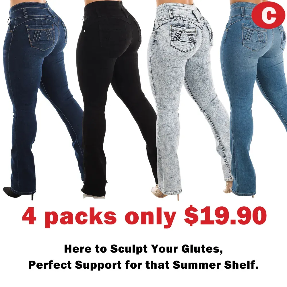 💥Butt Lift High Waist Stretchy Skinny Jeans