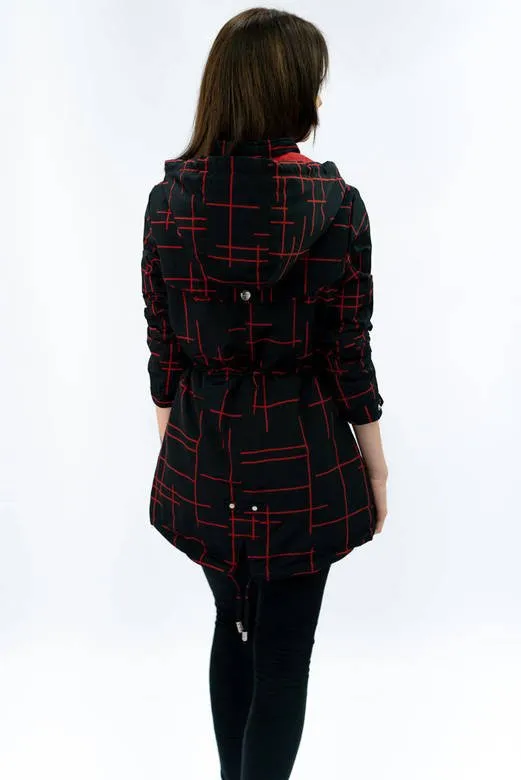 REVERSIBLE LADIES 'PARKA JACKET